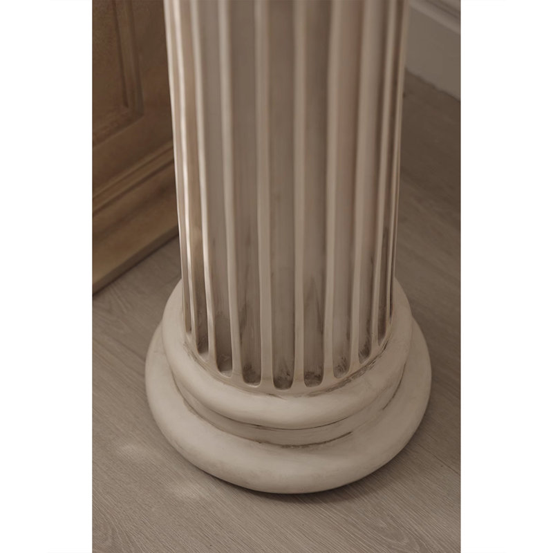 Sculpture colonne française romaine en résine