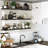 60inch Long Floating Shelves For Wall, Wood Wall Shelf With Heavy Duty Metal Brackets-517984661