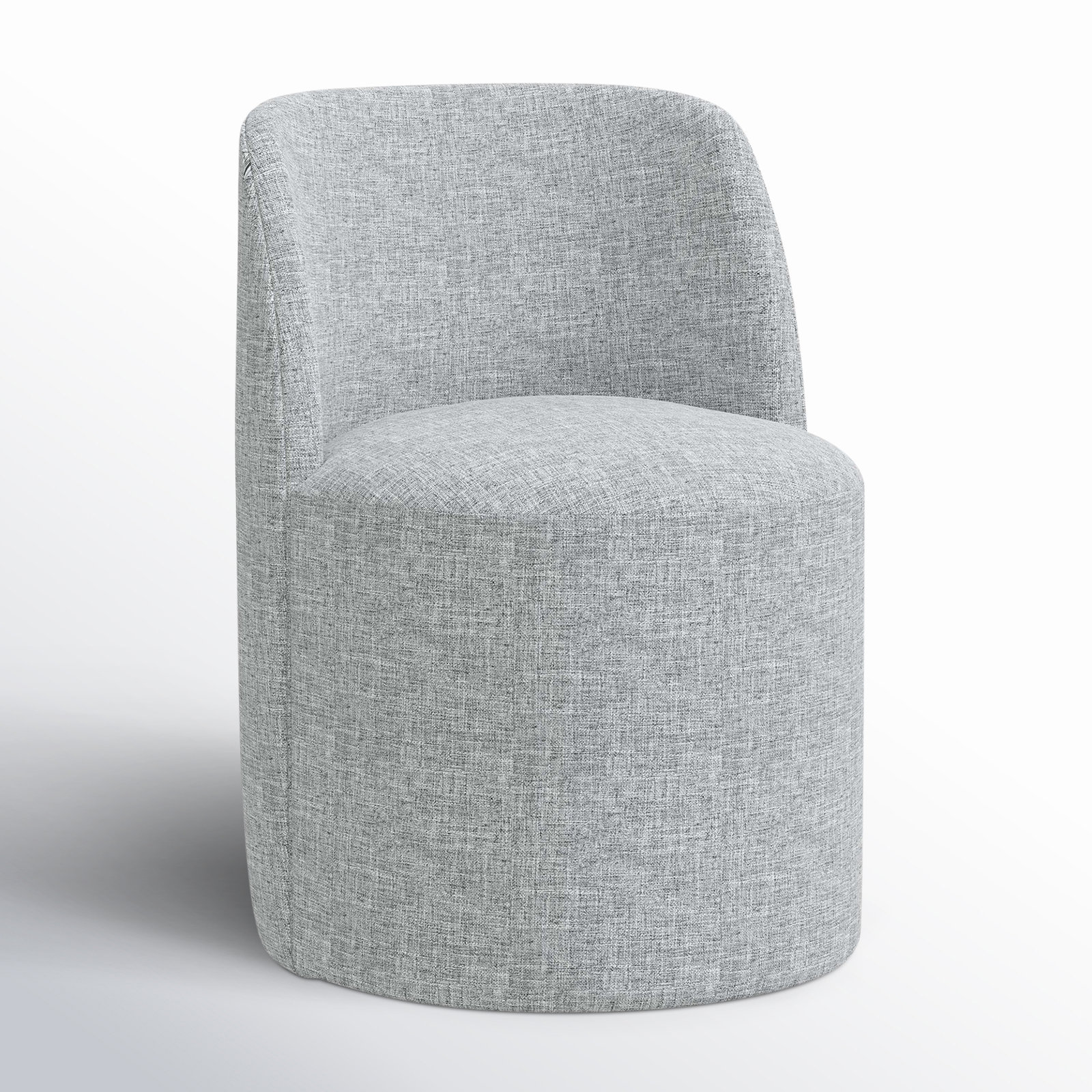 Begonia Dining Chair, Zuma Pumice Textured Linen