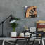 «Old Wheel I» par Cindy Jacobs, art mural en verre acrylique-711150935