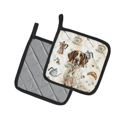 Paire de porte-casseroles German