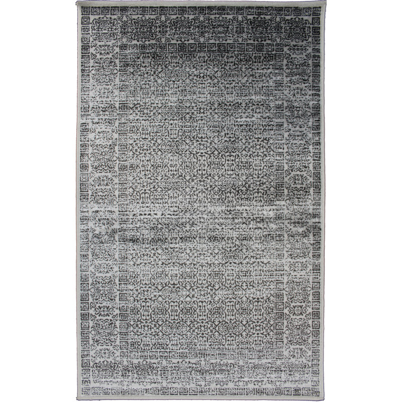 Argent tapis décoratif oriental Arieh