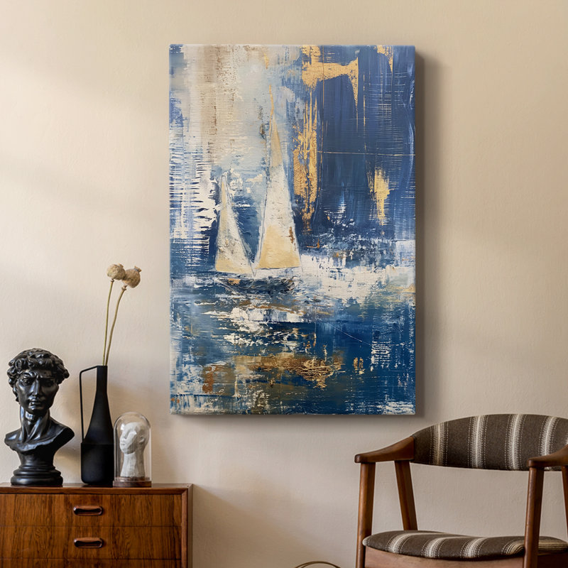 NAUTICAL Series CXCII - Cavas de galerie sur mesure, H 60 po x l 40 po