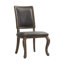 Chaise d'appoint en noyer Vintondale