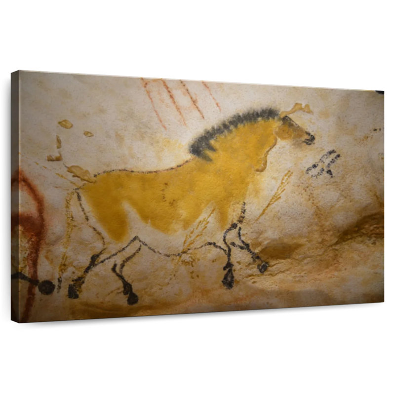 Keiri Cave Of Horses, 32" H x 48" W