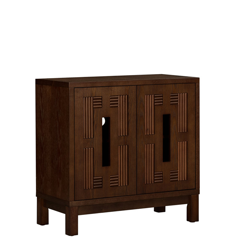 Buffet 31,5 "Mid Century, Dark Brown