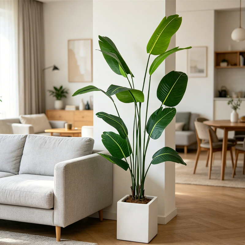 Plantes artificielles réalistes pour la décoration intérieure