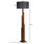 Thermia 160cm Brown Novelty Floor Lamp-1491325368