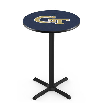 Round Metal Base Dining Table