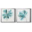 «Blue Dance I», reproduction de cadre photo sur toile 2 pièces-982217834-982217835