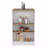 Kitchen Island With 3-Side Shelves-1642520490