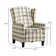 Pitzer 30.7" Wide Classic Upholstered Push Back Recliner with Wing Back