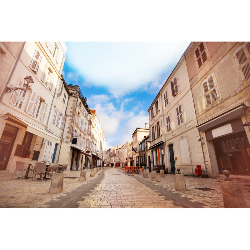 St. Jean Du Perot Street by SerrNovik - Wrapped Canvas Print, 30cm H x 46cm W