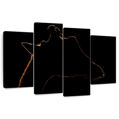Silhouette de girafe Brampt