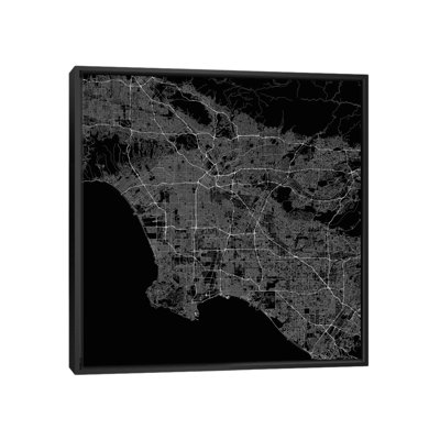 «Los Angeles Roadway», impression sur toile tendue