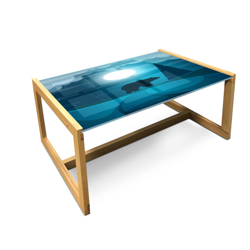 Jaime-Lea Sled Coffee Table, 90cm H x 62cm W x 40cm D