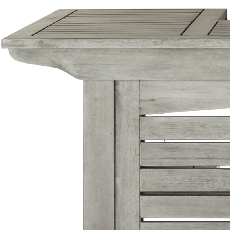 Yoan Outdoor Home Bar, Grey Wash