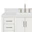 ARIEL Magnolia 42 Single Bathroom Vanity with Top-129450789-100563112