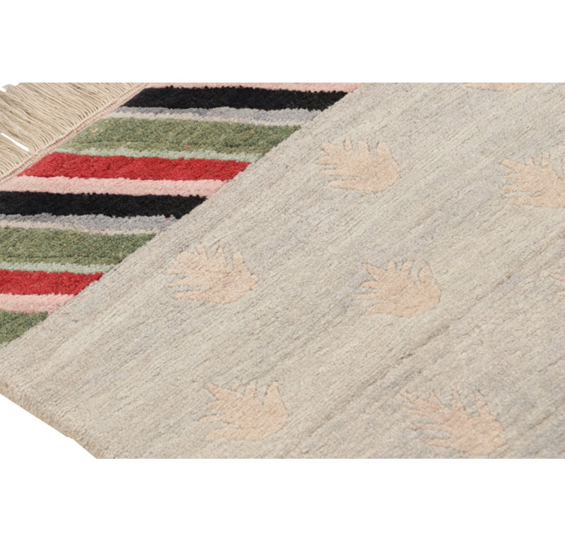 One-of-a-Kind 3' X 8'9" Hand Knotted Area Rug
