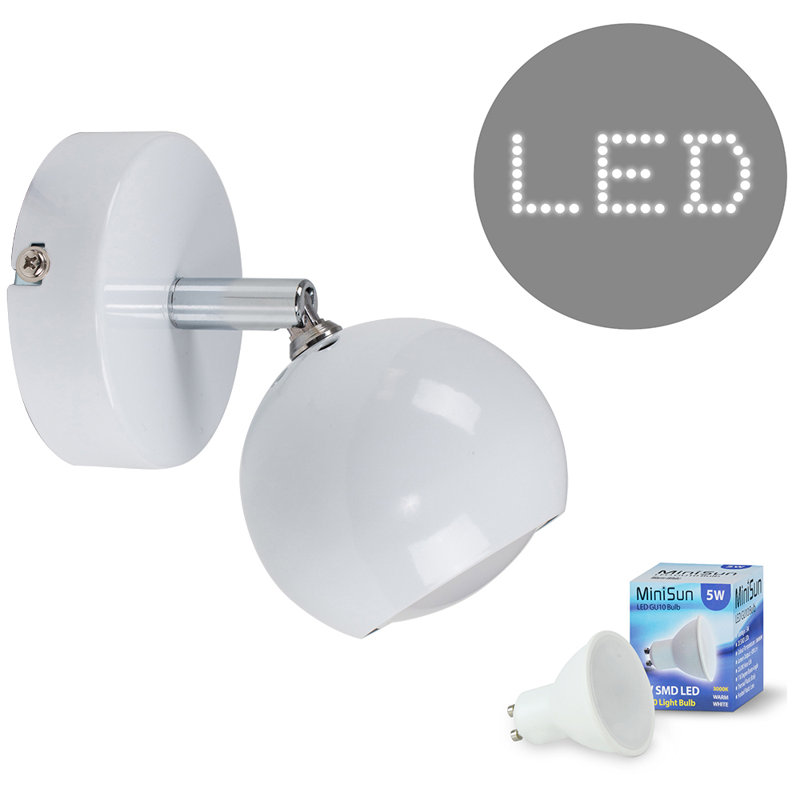 Mariana  Spotlight, Warm White, White