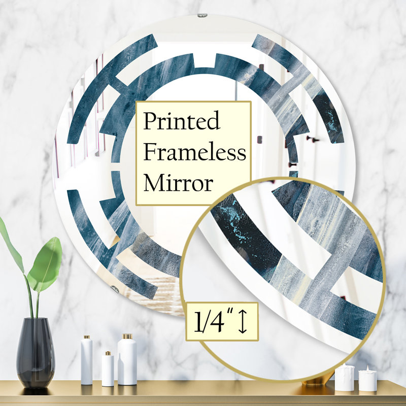 Miroir mural Space Splash, H 31,5 po x l po