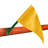 Plastic Flag and Flagpole Set-50480374