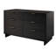 Commode 55 "Granville en noir (6 tiroirs)-863999578