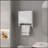 Medicine Cabinet Riley, Bathroom, White-233140047
