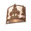 2 - Light Flush Mounted Sconce
