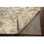 Tapis oriental moderne à motif végétal Dye 4x6
