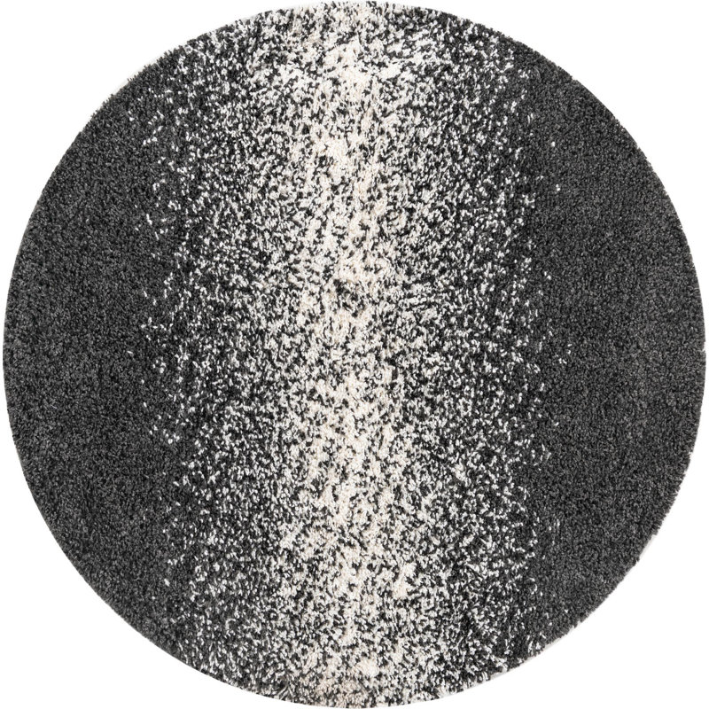 Addysin Ombre Indoor Rug, Round 5'3"