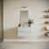 Fresca Formosa 30" Wall Mount Floating Single Sink Bathroom Vanity Set with Top and Sink - Faucet Not Included