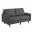 Hollymead 144.6Cm Velvet Square Arms Loveseat-13566571