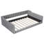 Lit de jour double rembourré pleine grandeur et pochette de rangement latérale-992666789-879413368