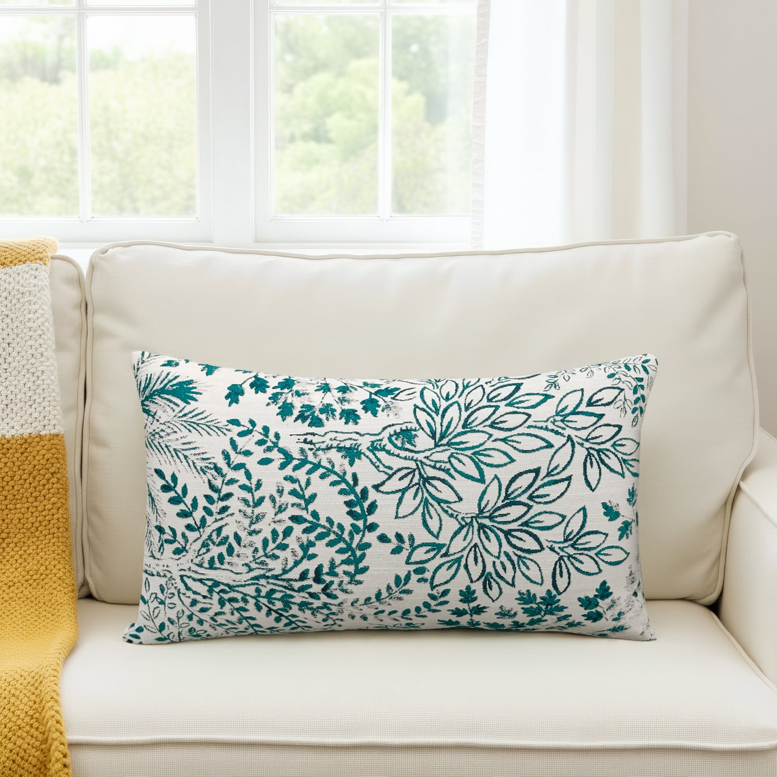 Rhys 20" x 12" Throw Pillow