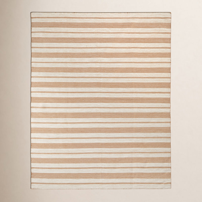 Tapis jaune / ivoire Shastina, Rectangle 8 pi x 11 pi
