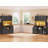 71" Kitchen Hutch Storage Cabinet Pantry Cabinet With Charging Station And Led Light-1100348461-1087021097