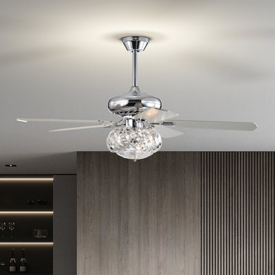 Camra 52'' Ceiling Fan with Light Kit