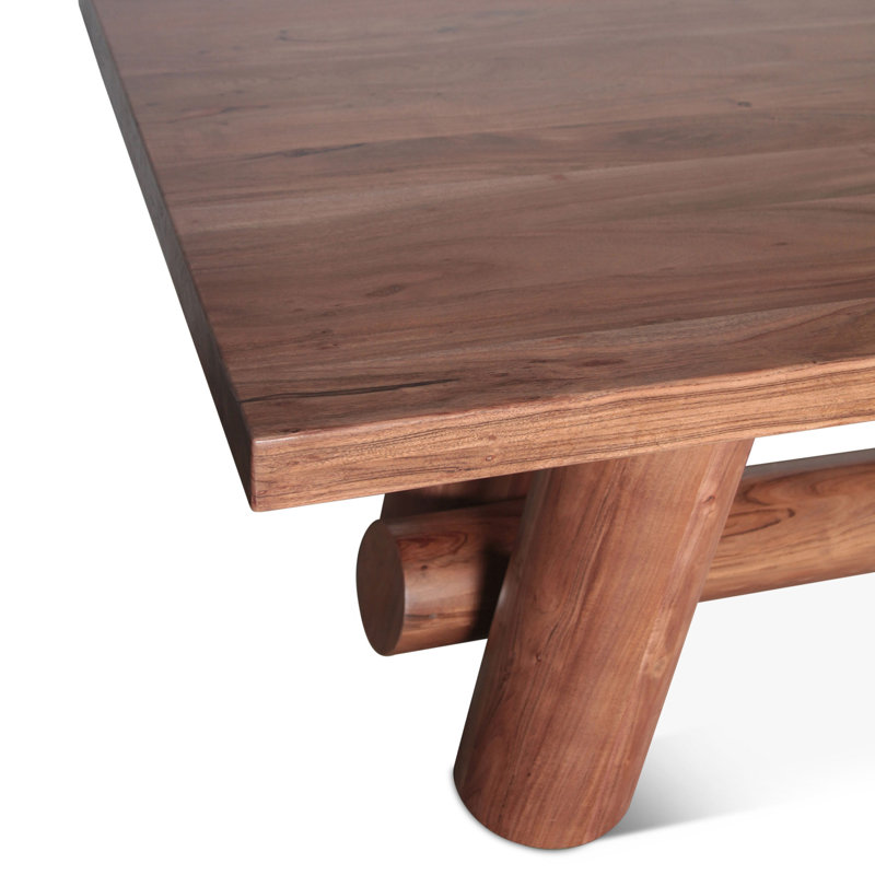 Wildwood 94" Dining Table in Vinegar Acacia, 30"H x 80"L x 38"W, Brown