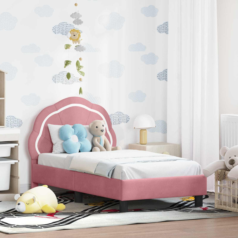 Bed Frame, Cot Bed / Toddler (70 x 140cm), Pink
