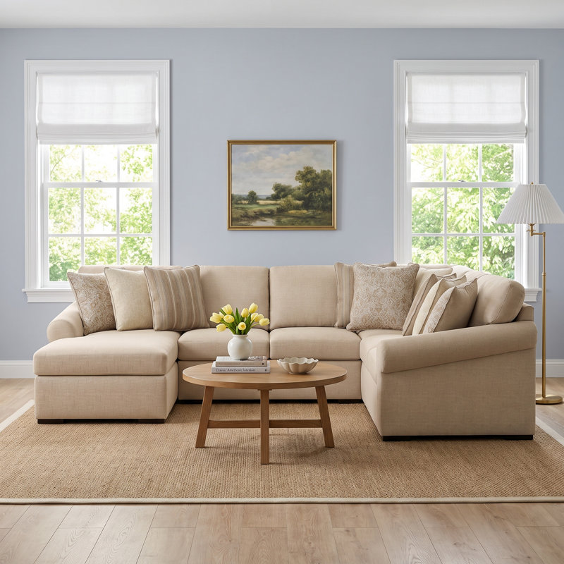 Iwan 4-Piece Sectional With Chaise, Right Hand Facing