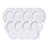12 Piece Porcelain China Dinnerware Set - Service for 4