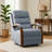 Dual Motor Recliner Chair, Adjustable Recliner with Lumbar Support and Padded Seat Backrest-766630888