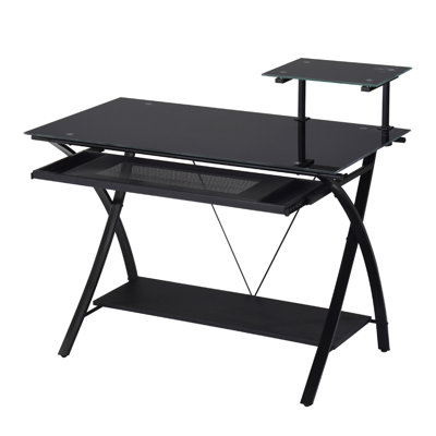 Groh Glass Computer Desk