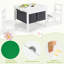 Creig Kids 3 Piece Square Play Or Activity Table and Chair Set