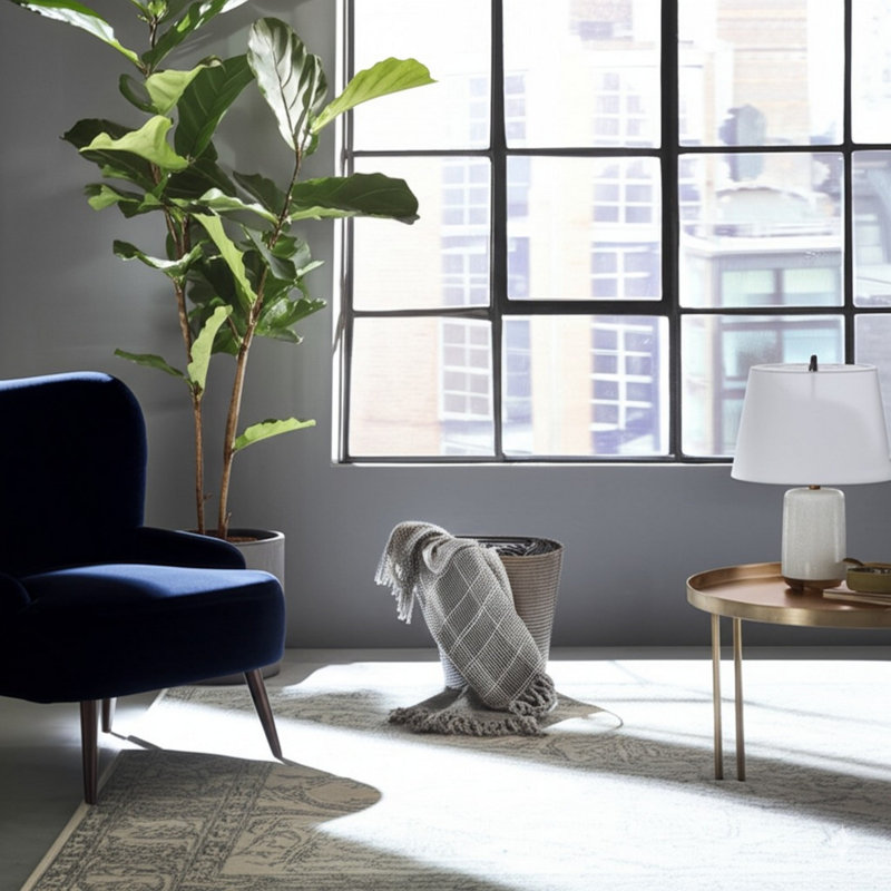 Hand Tufted Wool Floral Area Rug