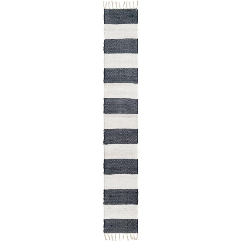 Tapis de couloir en coton Carlotta, Tapis de couloir 1 pi 2 po x 8 pi