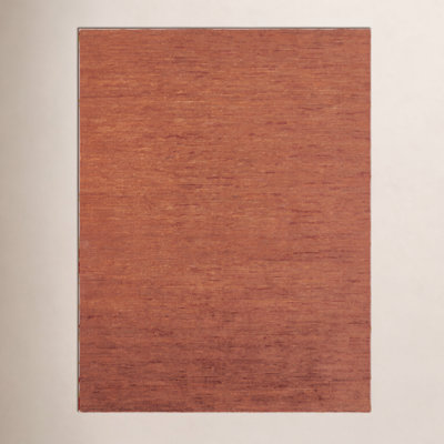 Schwenzer Sunset Ember Hand-Knotted Wool Area Rug