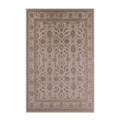 Tapis beige / brun Ardavazt