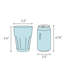 Beak Set of 2 Glasses Iris Apfel Inspiration 12 oz.